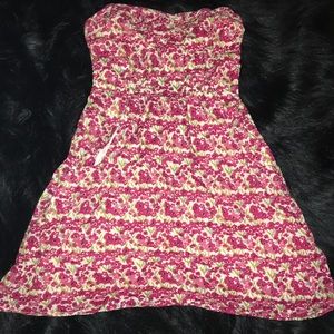 American Eagle Strapless Summer Dress